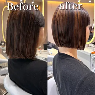 ショート ハイトーン/横浜 /伊藤 怜のヘアスタイル