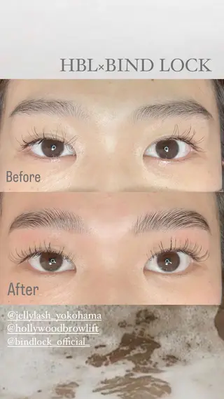 パーマ マツエク・マツパ アイブロウ 𝕁𝔼𝕃𝕃𝕐 𝕃𝔸𝕊ℍのマツエク・マツパデザイン