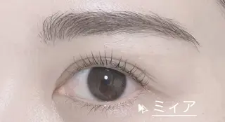 パーマ 神保町マツパマツエク ミィアのマツエク・マツパデザイン