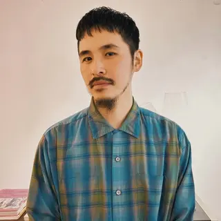 ショート カラー パーマ メンズ ☆RUO☆/レイヤー /ハイトーンのヘアスタイル