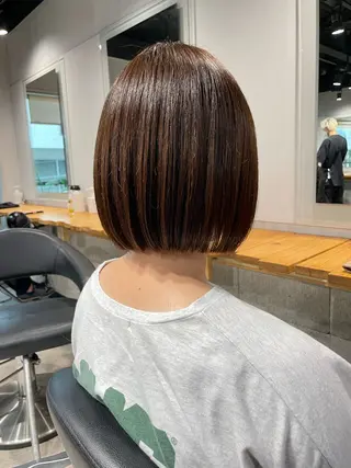 ショート 🦋ハイトーンボブ ショート🦋トシキのヘアスタイル
