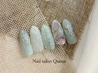 ネイル ネイルサロンクイーン 東京/新宿/大久保のネイルデザイン