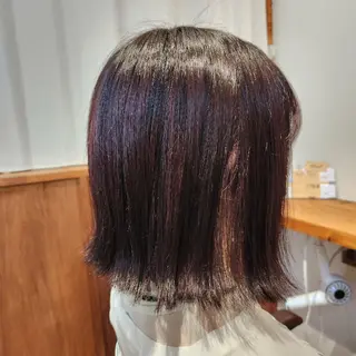 ミディアム カラー Hazumi Ayanoのヘアスタイル