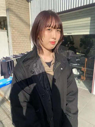 ショート カラー natsune /レイヤーカットのヘアスタイル