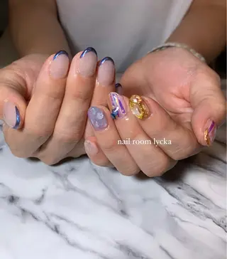 ネイル ﾈｲﾙﾙｰﾑﾘｯｶ 𝐦𝐚𝐲𝐮のネイルデザイン