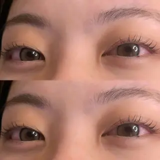 マツエク・マツパ 𝑚𝑖𝑤𝑎 /名駅/透明感カラーのヘアスタイル