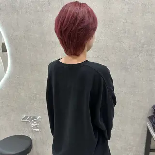 ショート カラー はちすか るかのヘアスタイル