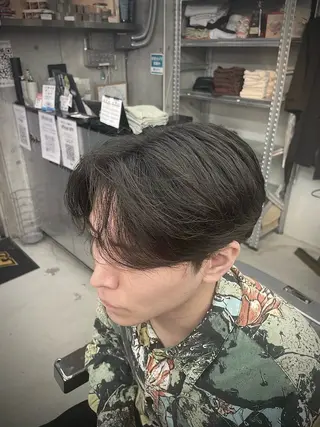 ミディアム ヘアアレンジ メンズ 似合わせカット特化/ 💈ミナ💈のヘアスタイル