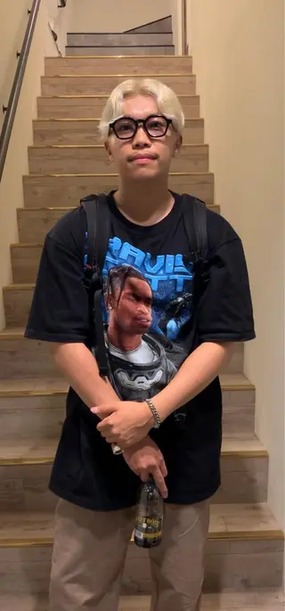 ショート カラー メンズ 落合希 Olivebeigeのヘアスタイル