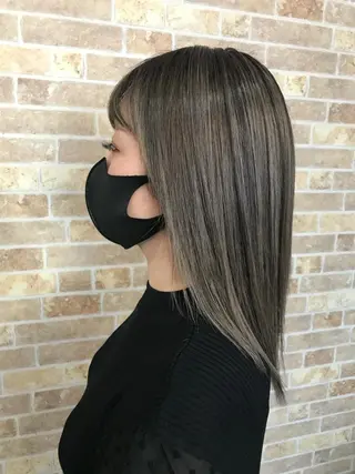 ロング カラー ✨髪質改善特化サロン ✨グシユキヤ✨のヘアスタイル