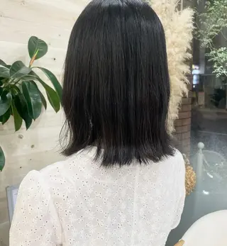 ミディアム カラー ヘアアレンジ hana✿ /透明感カラーのヘアスタイル