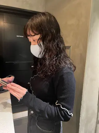 ロング パーマ アンニュイヘア🪽 ayumiのヘアスタイル