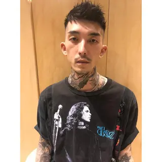 メンズ 🌈圧倒的デザイン パーマ　関和希のヘアスタイル