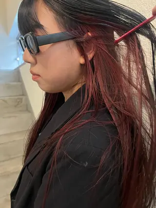 カラー SIKI所属・sliver ・siki /YUIのヘアスタイル