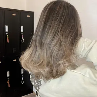 カラー カラー#ブリーチ⭐️ STAR☆RIVERのヘアスタイル