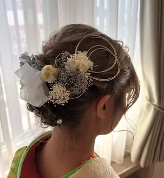 ヘアアレンジ 🌷 hazuki🌷のマツエク・マツパデザイン