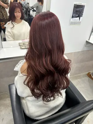 ロング カラー 韓国レイヤー🇰🇷 福澤　和嗣のヘアスタイル