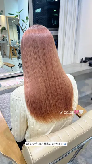 カラー morita yunaのヘアスタイル
