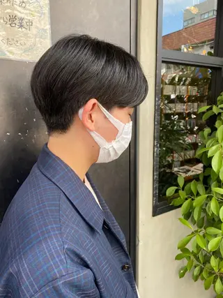 ショート 【扉gate】野崎 英幸のヘアスタイル