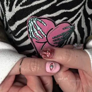 ネイル 長さ出し専門 nynaのネイルデザイン