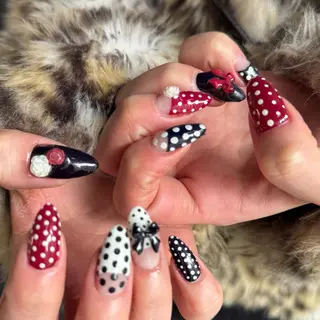 ミディアム 小川 柚香のネイルデザイン