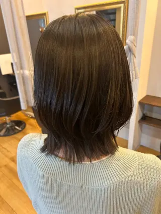 ミディアム hair labo toaru所属・矢野 沙貴のヘアスタイル