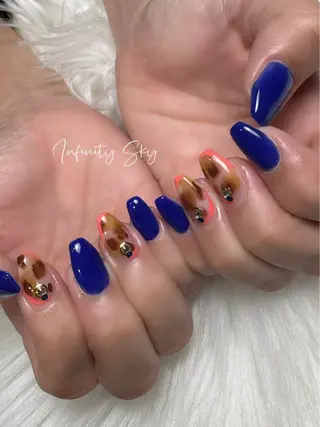 ネイル infinity skyのネイルデザイン