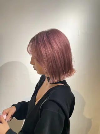 ミディアム カラー メンズ特化型美容師 sakuraのヘアスタイル