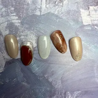 カラー ネイル You&Me Yukiのネイルデザイン