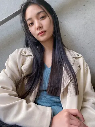 ロング nessヤマサキ リュウタのヘアスタイル