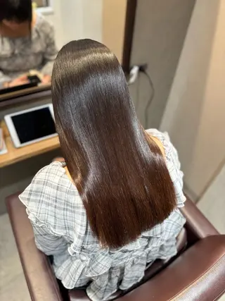 ロング 髪質改善美容室 si by bokuno銀座所属・美髪矯正 selyaのヘアスタイル