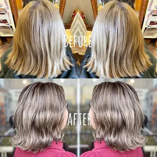 ミディアム ReHyd BEAUTÉ salon&store 心斎橋店所属・❤️MASAKO❤️ 🌸🩷エクステ🩷のヘアスタイル