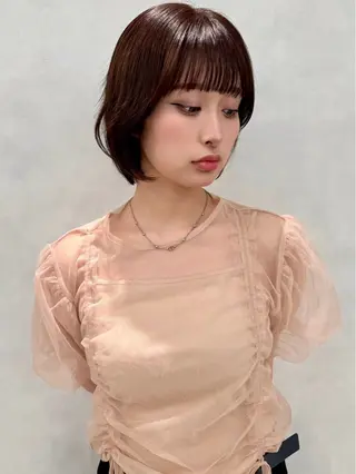 カラー 華澄🌸カラーモデル 縮毛モデル募集中🌸のヘアスタイル