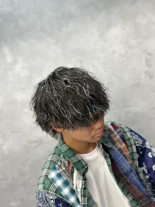 ミディアム 大塚 大飛のヘアスタイル