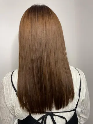 ロング キルンサンピアン所属・ナチュラルカラー 児玉優香のヘアスタイル