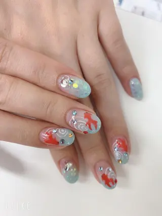 ショート JNA認定講師🌸 RIEのネイルデザイン