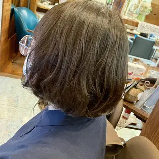 ショート パーマ 平井 あおばのヘアスタイル