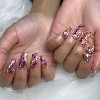 ネイル miku 🦋nailのネイルデザイン