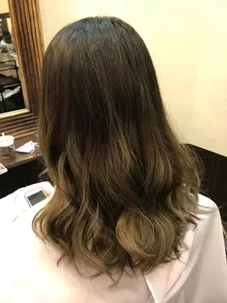 ミディアム セミロング カラー ミニモお気に入り数 No.1宍戸雄弥のヘアスタイル