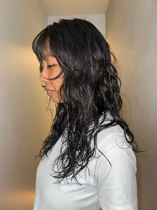 ロング パーマ HARE &nail ☪️remiのヘアスタイル