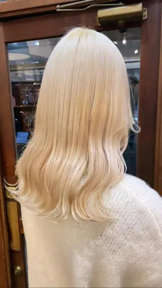 ロング ハイトーン/ウルフ /小澤凌祐🦕のヘアスタイル