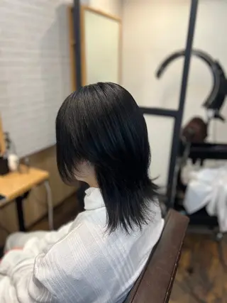 ミディアム Salowin銀座suite店所属・美髪縮毛矯正/髪質 改善カラー/寺倉海人のヘアスタイル