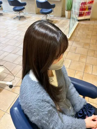 ロング 井本 帆香のヘアスタイル
