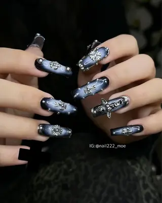 ネイル ⟡.*222⋰˚☆ MöEのネイルデザイン