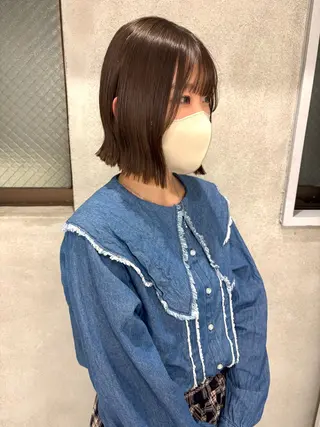 ショート Miyu🎀レイヤー ／透明感カラー🪽のヘアスタイル