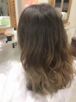 セミロング カラー 【天満1艶髪】潤艶/ 髪質改善🌹釣本竜哉のヘアスタイル