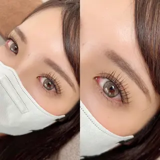 マツエク・マツパ 【那覇/束感まつ毛】 ｷｬﾒﾙのマツエク・マツパデザイン