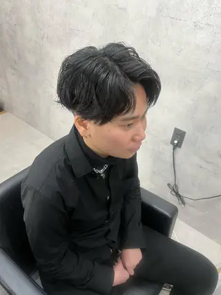 ショート メンズ 鹿児島 TSUBASAのヘアスタイル