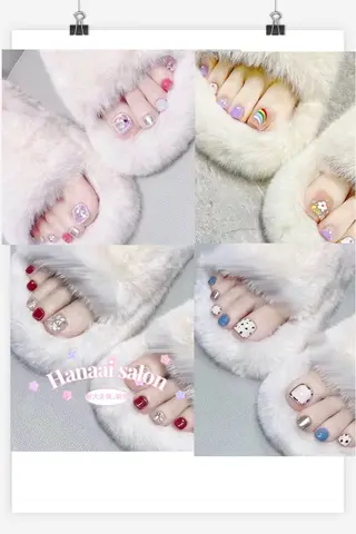 ミディアム Hanaai Salon新宿店のネイルデザイン