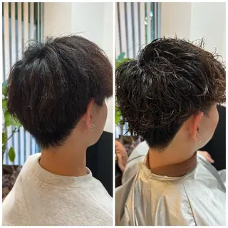 パーマ メンズ TELAHAIR 船橋のヘアスタイル